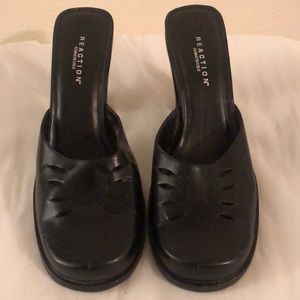 Reaction Kenneth Cole slip on heels, almost new, size 8.5